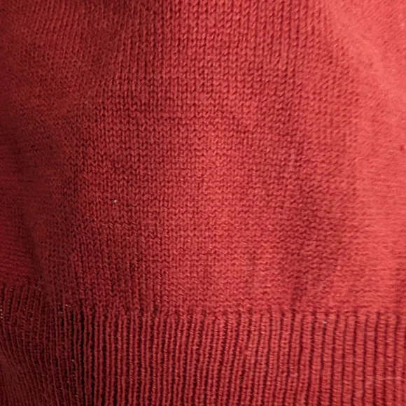 Men's Rust Sweater - Picture 3 of 3